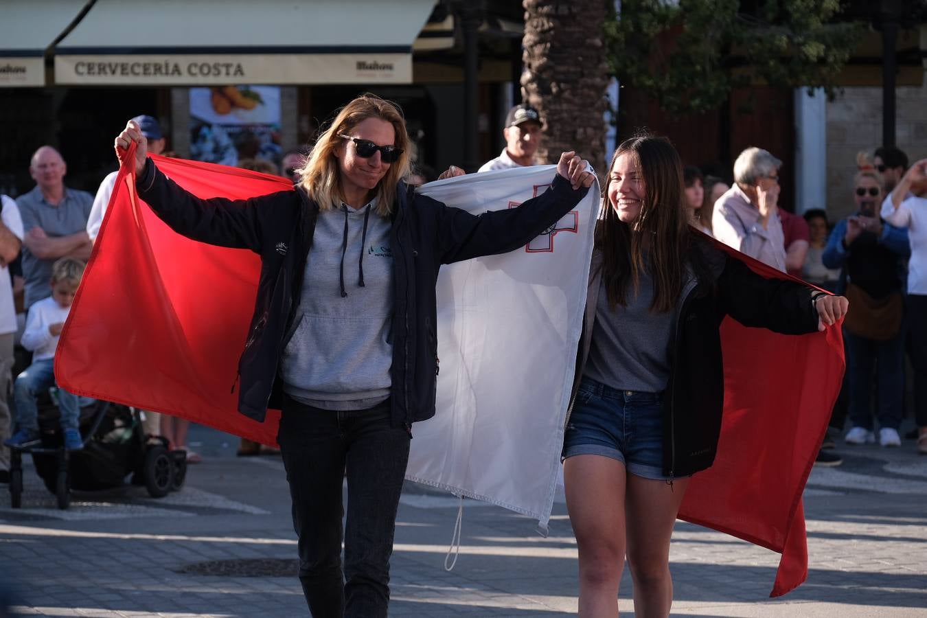 Fotos: Desfile de banderas del Campeonato de Europa de ILCA 4