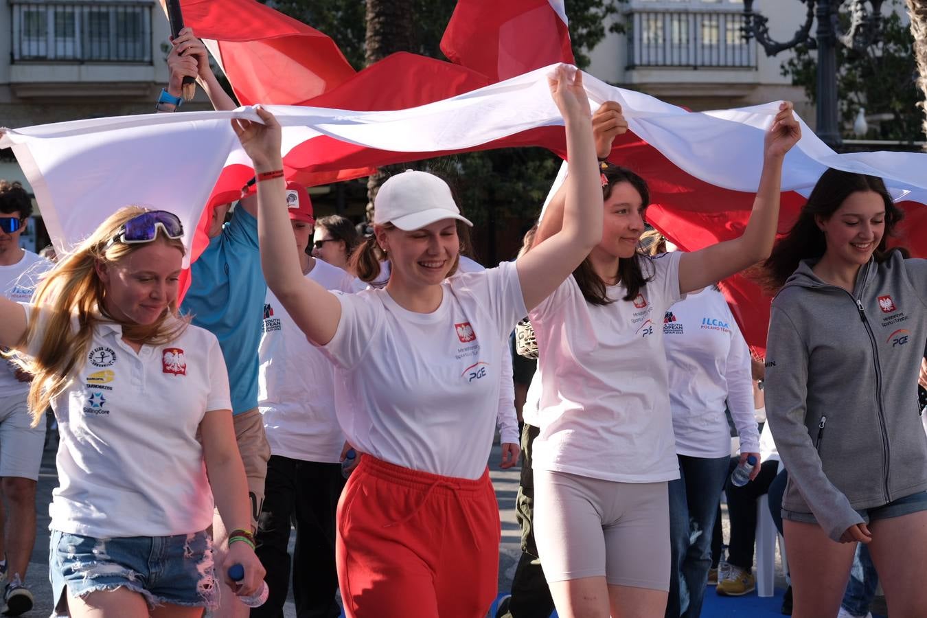 Fotos: Desfile de banderas del Campeonato de Europa de ILCA 4