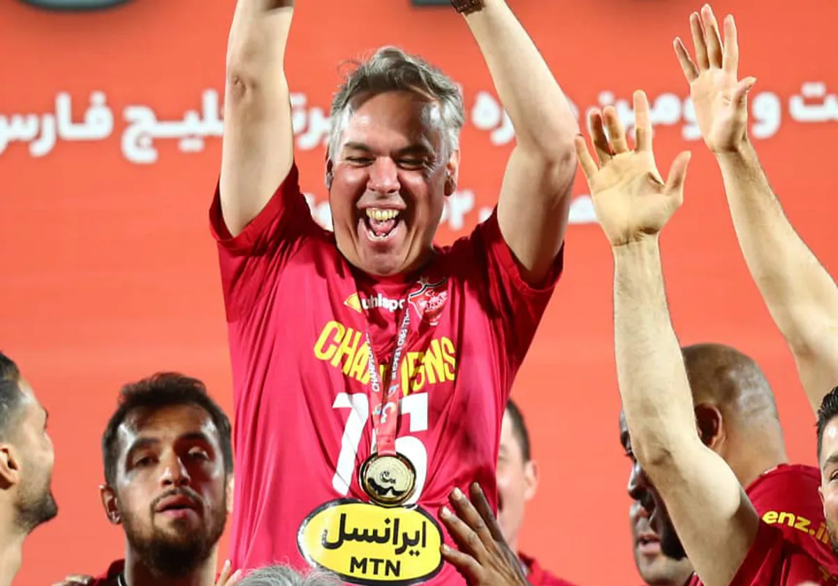Pepe Losada se ha proclamado campeón de Liga en Irán.