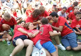 Cádiz celebra la victoria de la Selección española femenina