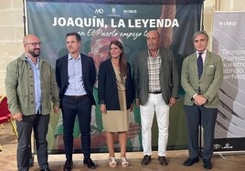 Joaquín, a vista de orgullosos paisanos y colegas