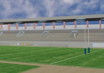 El nuevo campo de rugby del CRAP, previsto para diciembre de 2024