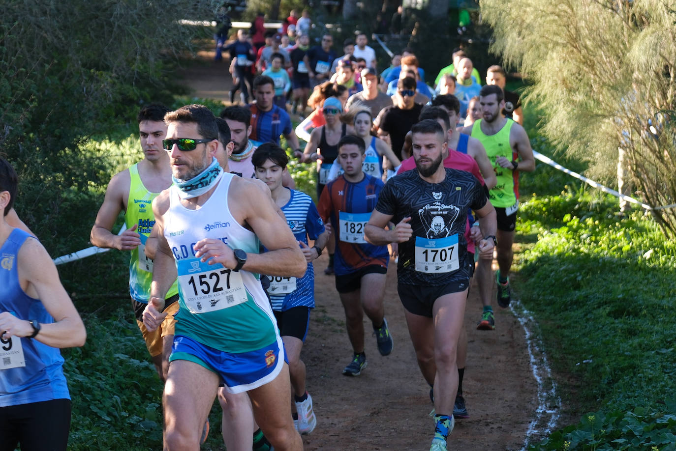 El XXXV Cross San Sebastián se celebra con éxito en un nuevo lugar