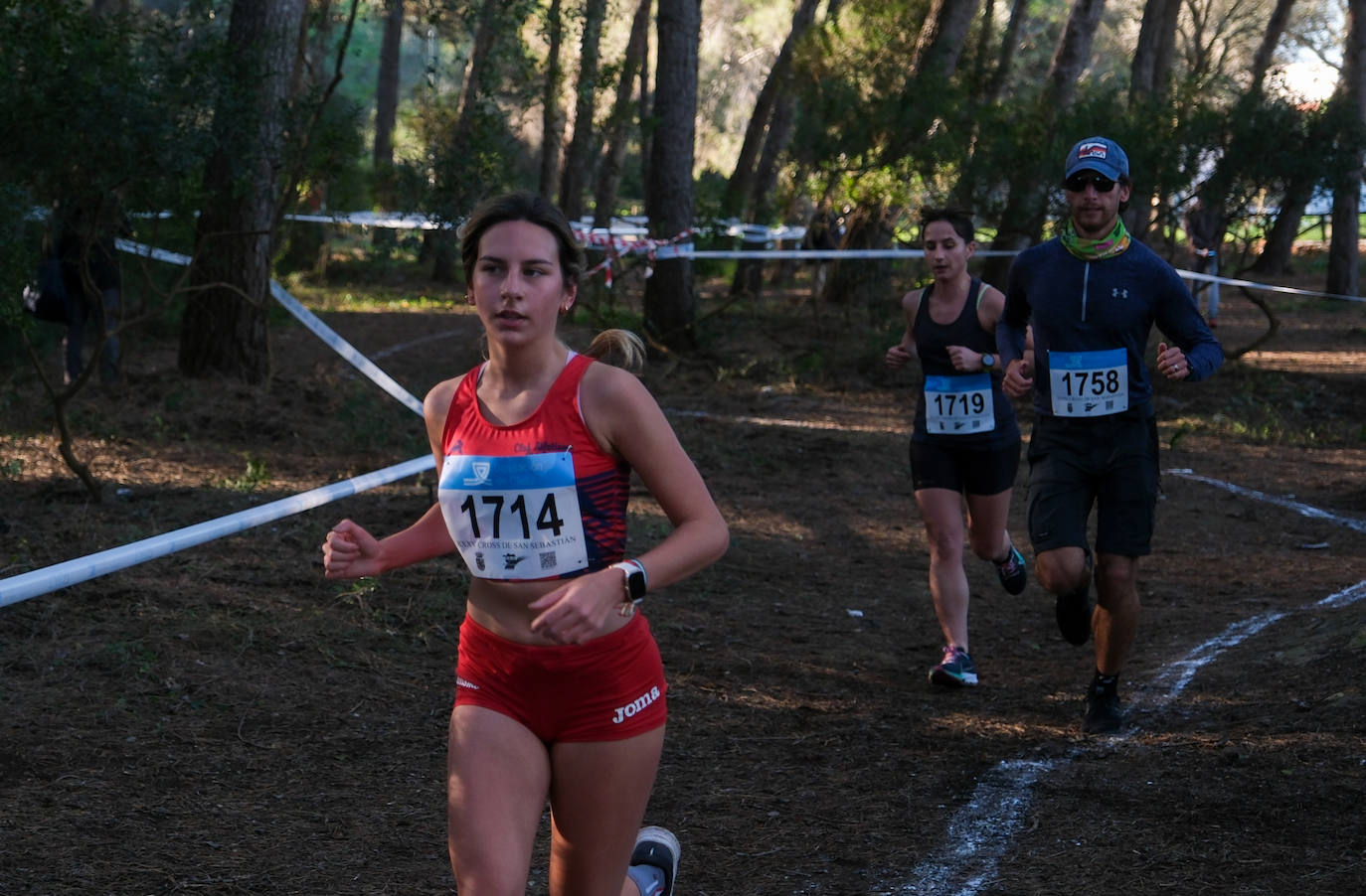 El XXXV Cross San Sebastián se celebra con éxito en un nuevo lugar