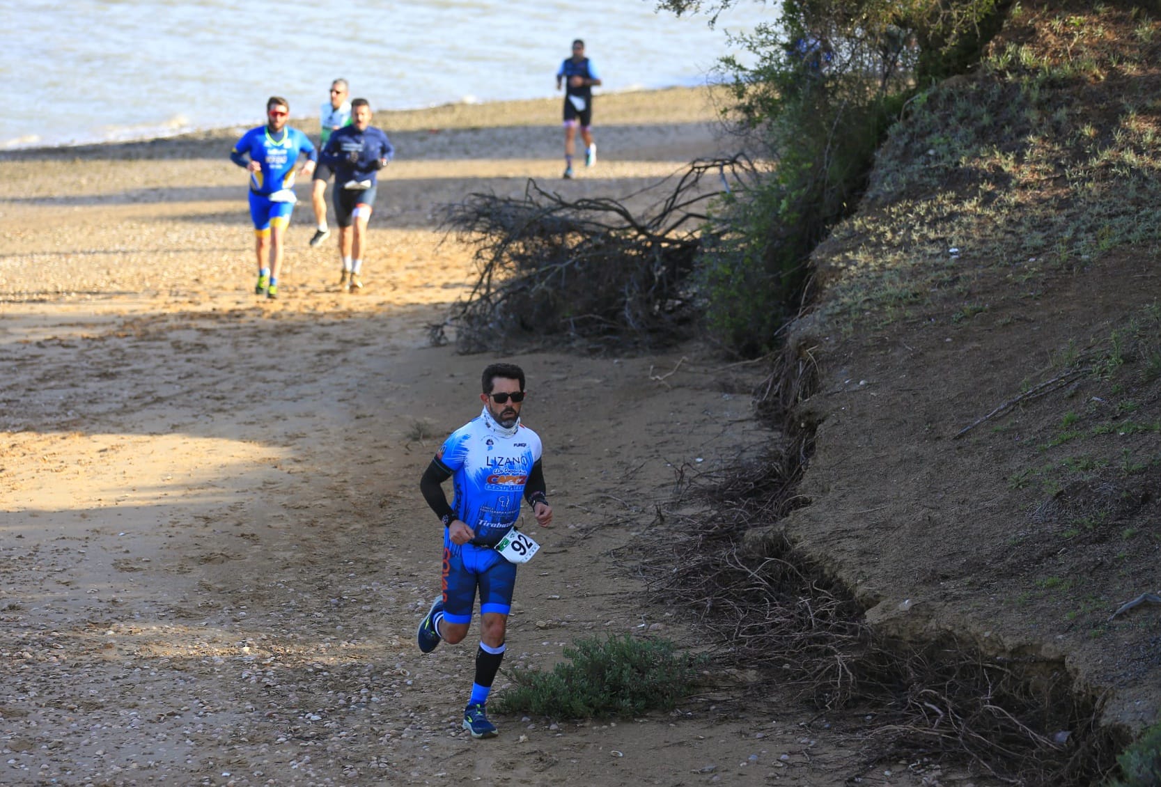 Fotos: Más de 120 duatletas en la I Duatlón Cros Villa de Puerto Real