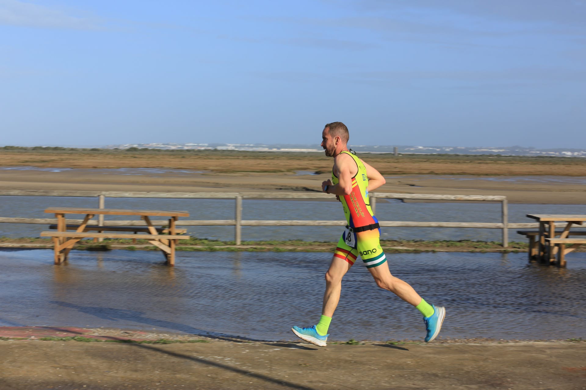 Fotos: Más de 120 duatletas en la I Duatlón Cros Villa de Puerto Real