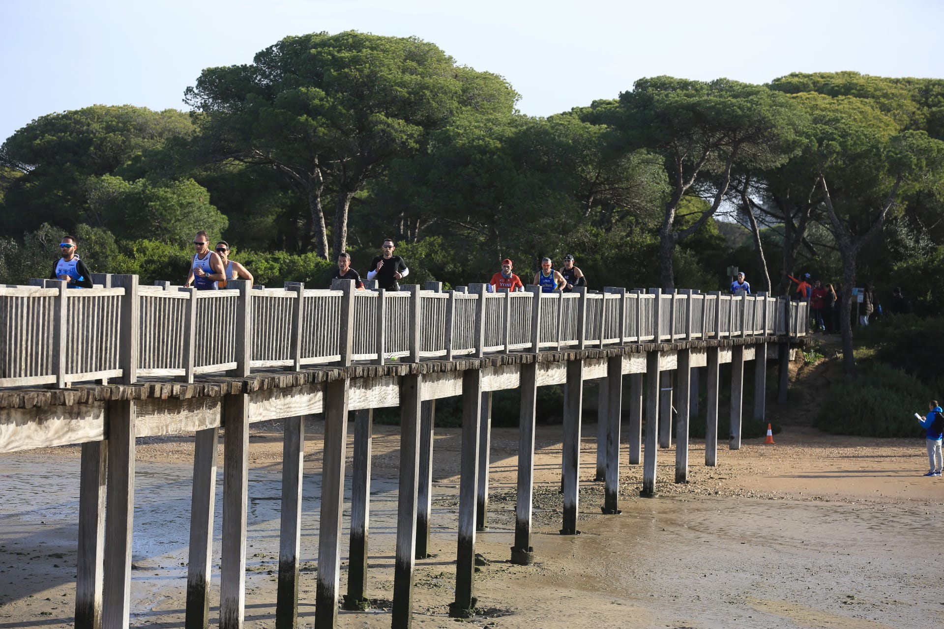 Fotos: Más de 120 duatletas en la I Duatlón Cros Villa de Puerto Real