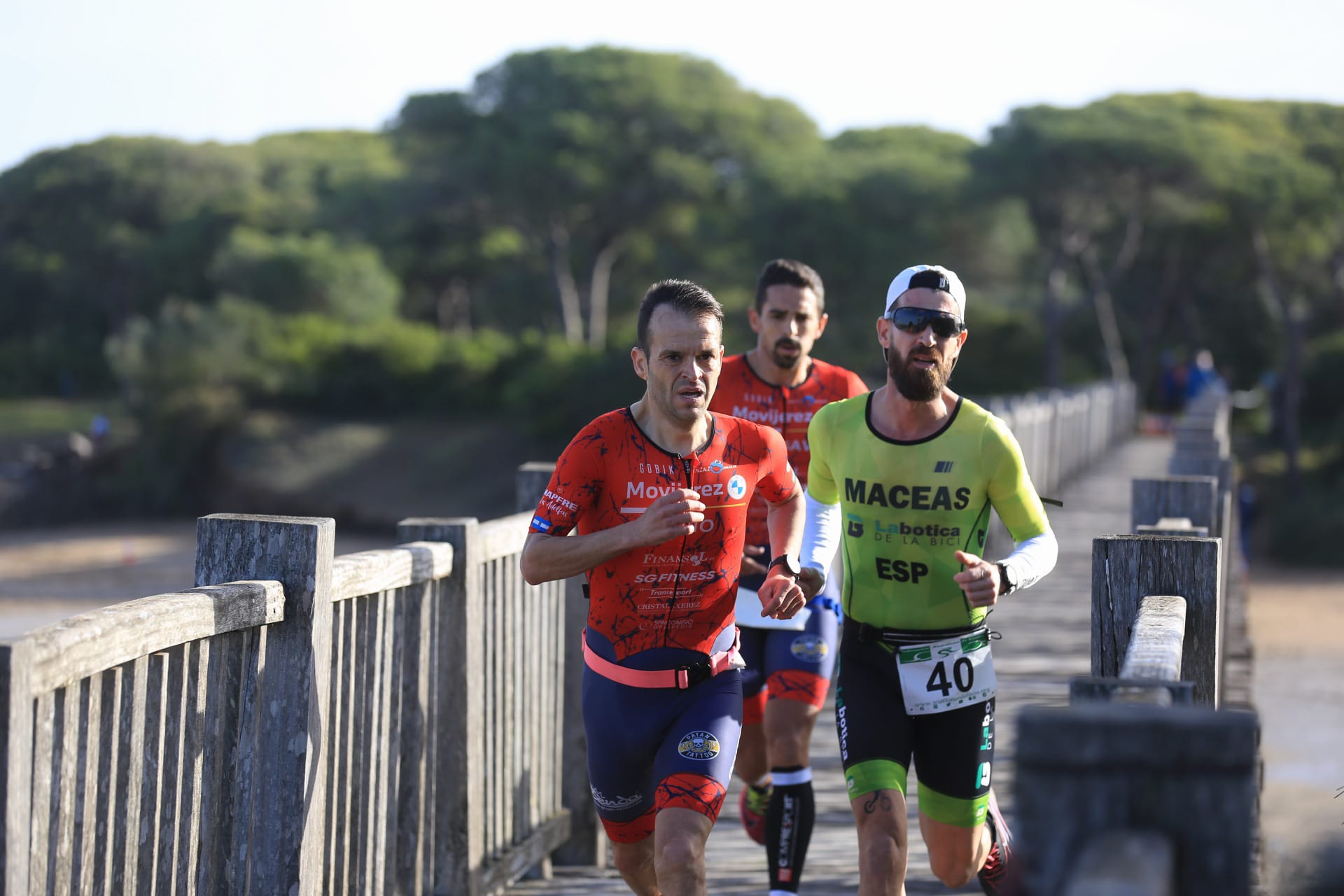 Fotos: Más de 120 duatletas en la I Duatlón Cros Villa de Puerto Real