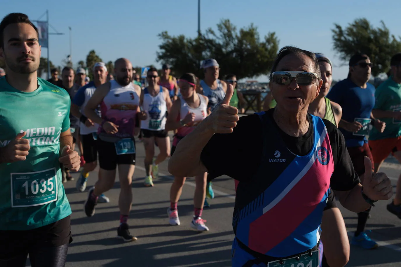 Fotos: Primera edición de la Media Maratón Ciudad de Chiclana