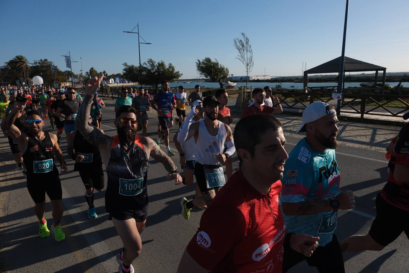 Fotos: Primera edición de la Media Maratón Ciudad de Chiclana