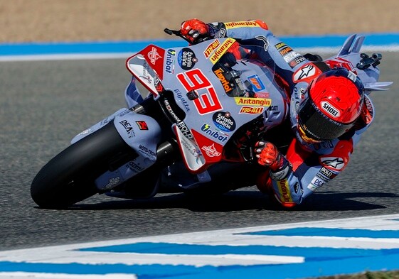 Marc Márquez consiguió la 'pole' de MotoGP en Jerez.
