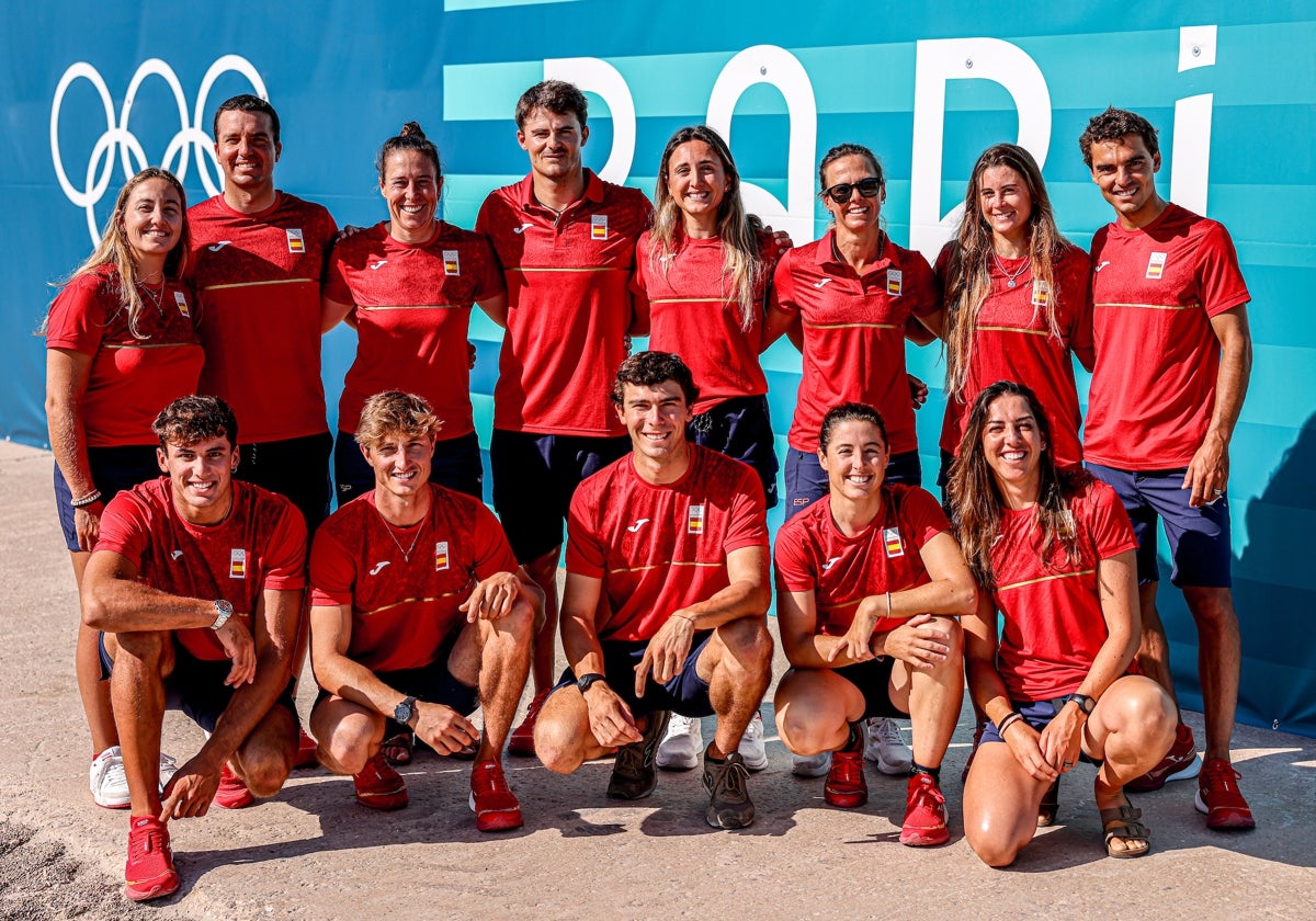 Pilar Lamadrid forma parte del equipo olímpico español de vela.