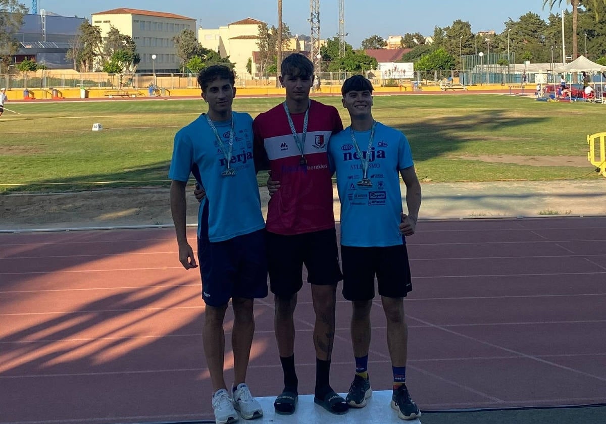 Alberto Martínez en el Campeonato de Andalucía.