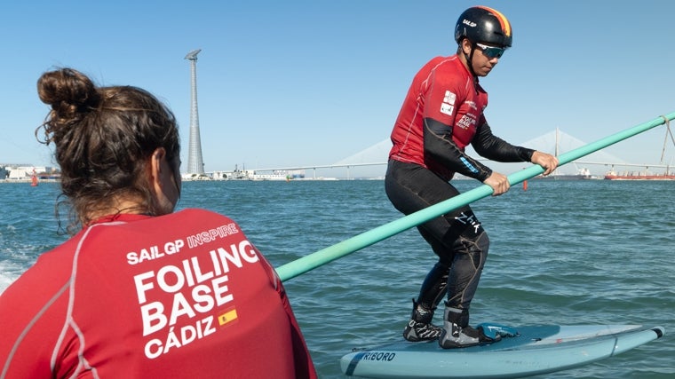 Todo listo para el Foiling Days Cádiz.