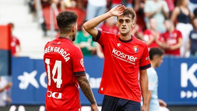 Rubén García ayuda en Valencia y es baja en las filas del Osasuna en la visita a Chiclana