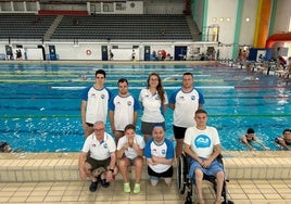 La piscina del Ciudad de Cádiz, lista para la natación adaptada y marcas internacionales