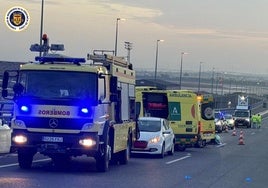 El fútbol provincial lamenta la muerte de Jordi Batalla en el accidente de moto del Puente de la Constitución, en Cádiz