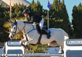 La alemana Kendra Claricia Brinkop y 'MA Belle' se hacen con la primera Grande del XXXI Andalucía Sunshine Tour