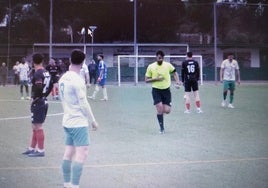 Las imágenes de la supuesta agresión al árbitro en el Taraguilla - Racing Portuense