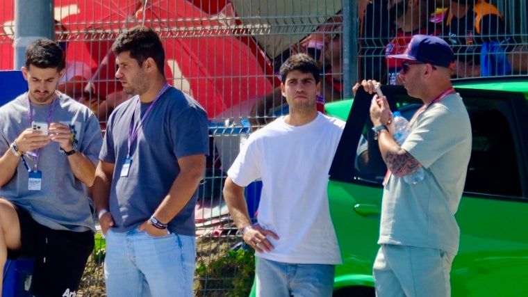 El tenista murciano Carlos Alcaraz estuvo presente en el Circuito de Jerez - Ángel Nieto.