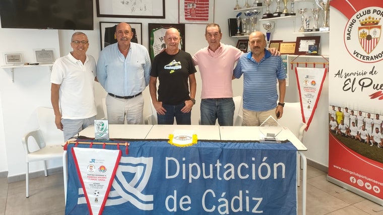 Los Veteranos del Racing Club Portuense también estuvieron representados.
