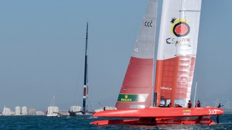 SailGP se consolida en la Bahía de Cádiz.