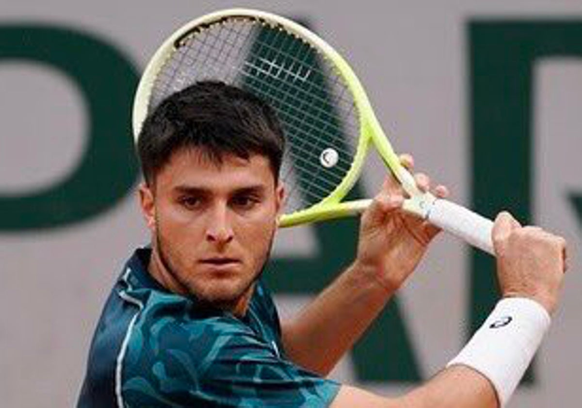 El tenista jerezano Pablo Llamas ha competido en Roland Garros.