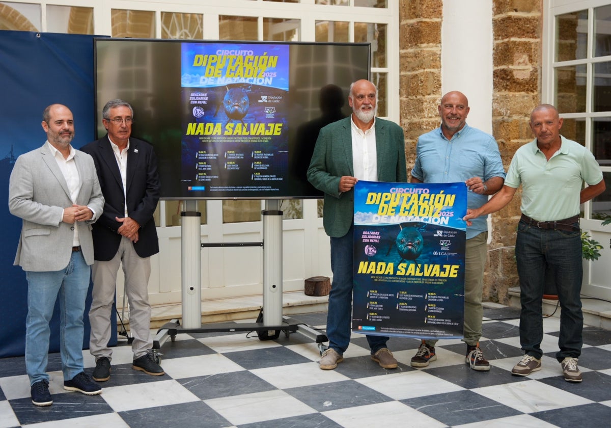 Presentación del I Circuito Diputación de Cádiz de Natación.