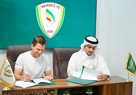 Pablo Grandes cambia Irak por Arabia Saudí