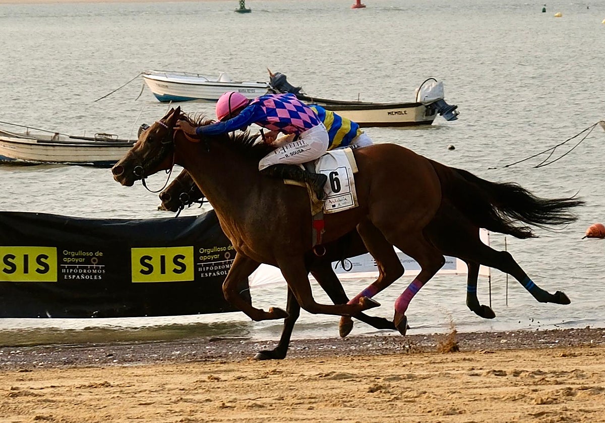 El portugués Ricardo Sousa vuelve a brillar en Sanlúcar de Barrameda.
