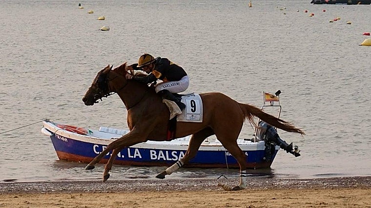 El Premio Ciudad de Sevilla, penúltima carrera del día en Sanlúcar de Barrameda.