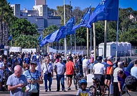 El ocio también tuvo su espacio durante la Globe 40 en Cádiz