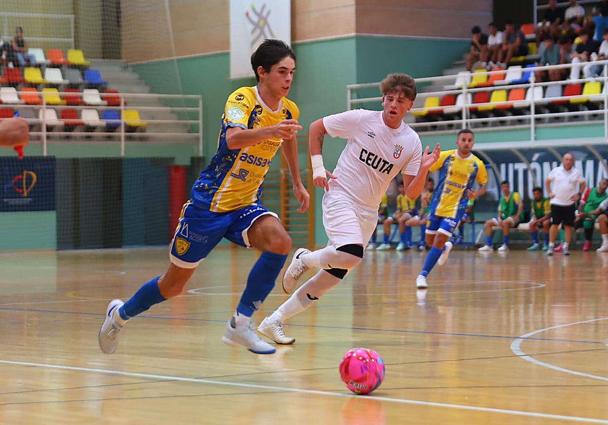 Los gaditanos superaron a los ceutíes.