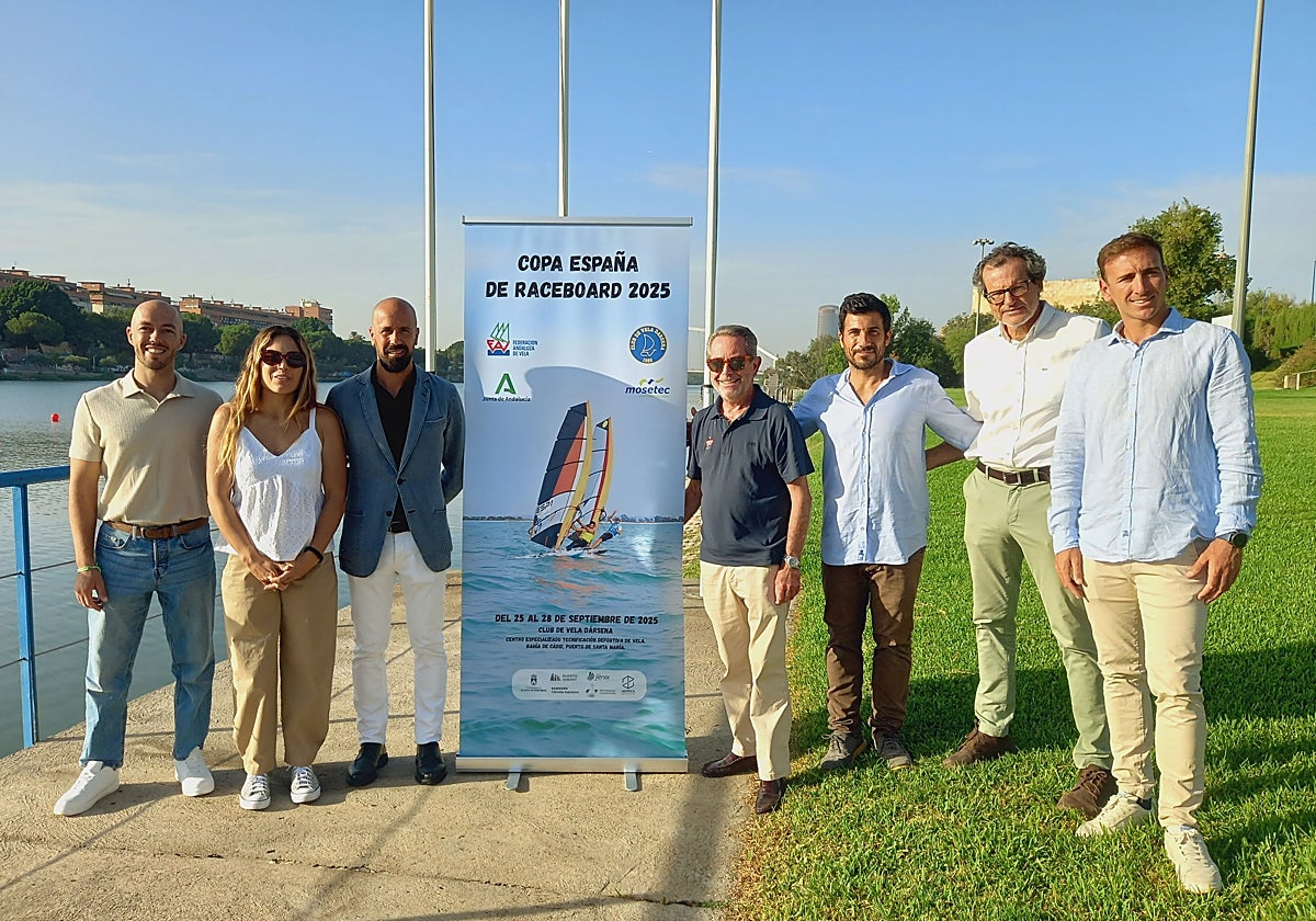 Imagen de la presentación de la Copa de España de Raceboard 2025.
