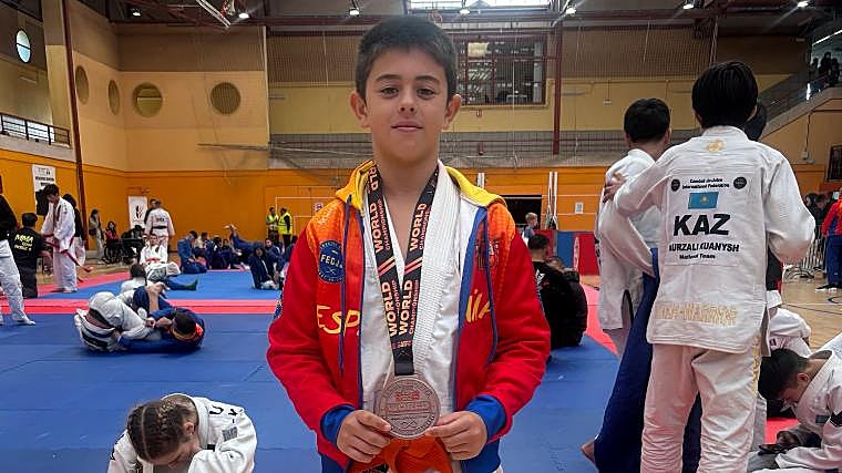 Medalla de bronce para el deportista gaditano.