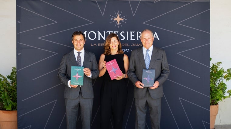 José Manuel Martín Villar, director general de Montesierra; Loreto Martín Villar, directora de Marketing de Montesierra; y José Manuel Martín Álvarez-Cedrón, presidente de Grupo Montesierra..