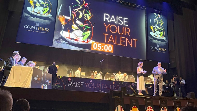 Escenario durante la Competición Copa Jerez