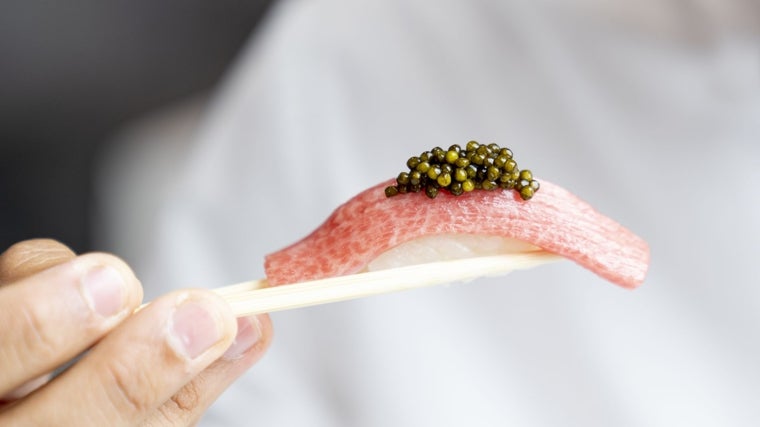 Una de las propuestas en el nuevo menú degustación del restaurante gaditano El Campero