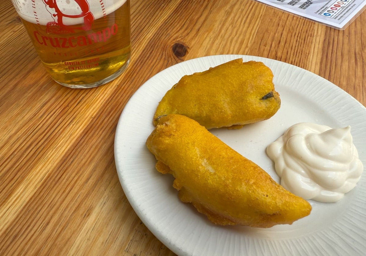 Boquerones en adobo de Casa Pepe en el centro de Cádiz