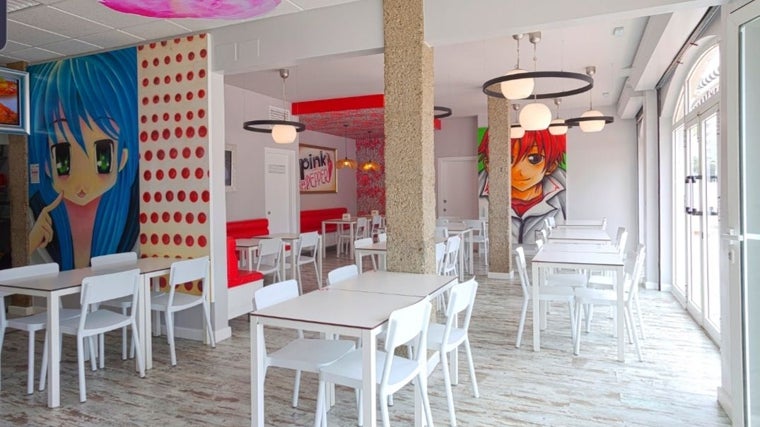 Interior del local de Pink Pepper en Rota, Cádiz