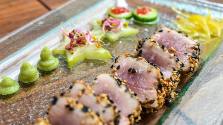 Tataki elaborado en El Patio de Benítez en la localidad gaditana de San Fernando