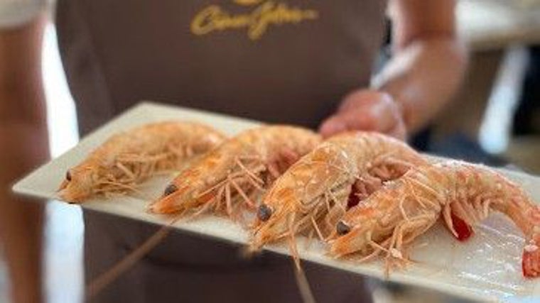 Marisco en Bodegas Rocío en San Fernando, Cádiz