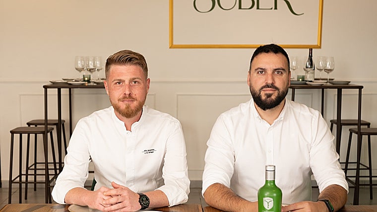 Fundadores del restaurante Suber en Alcalá de los Gazules