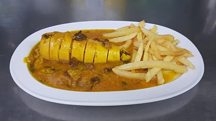 Una de las propuestas de la Venta La Higuera en su carta