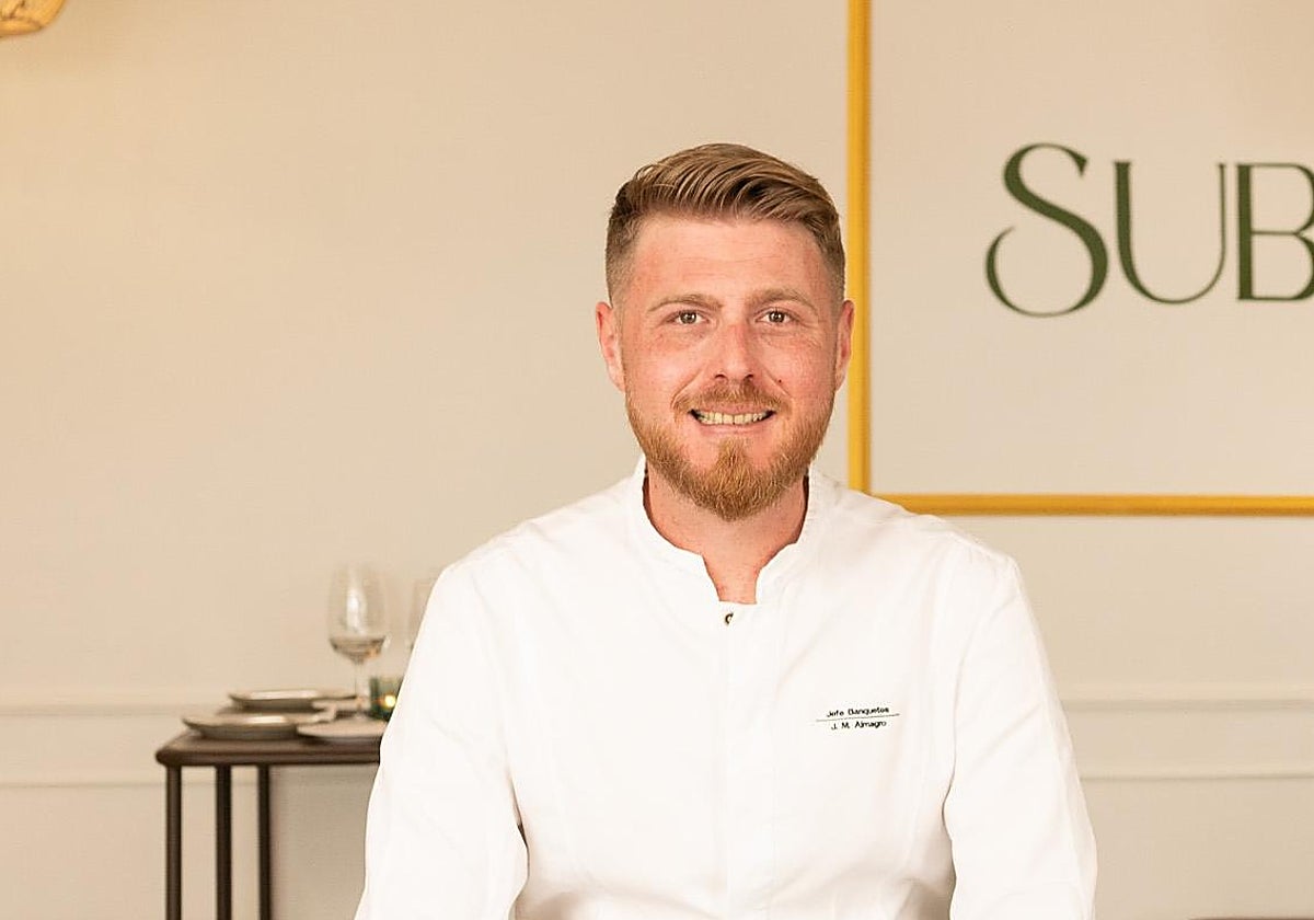 Juan Miguel Almagro, del restaurante Suber en Alcalá de los Gazules (Cádiz)