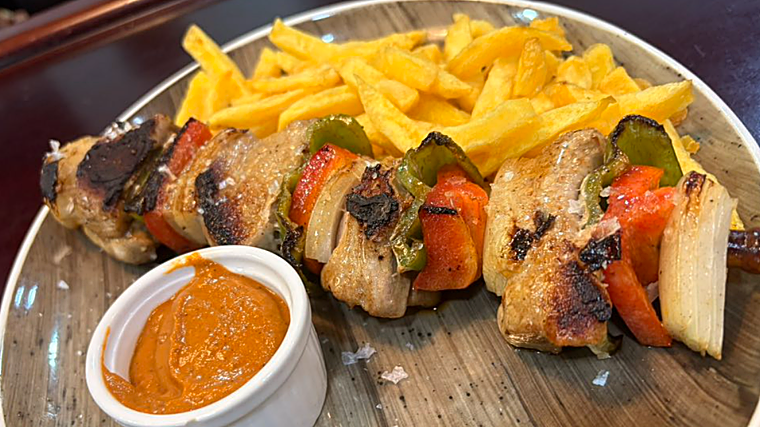 Brocheta de La Escalerita de Ana en Trebujena (Cádiz)