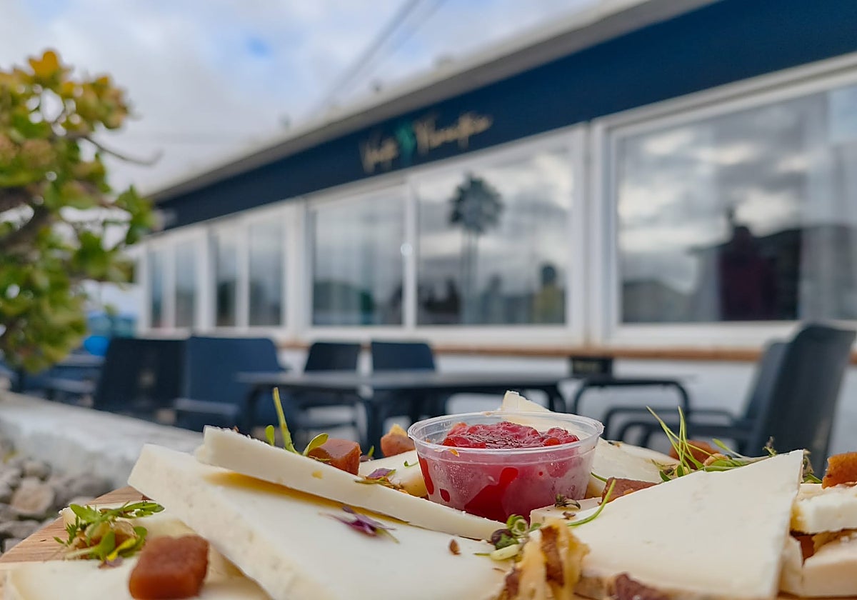 Terraza de la Venta Florentina en Chiclana de la Frontera (Cádiz)
