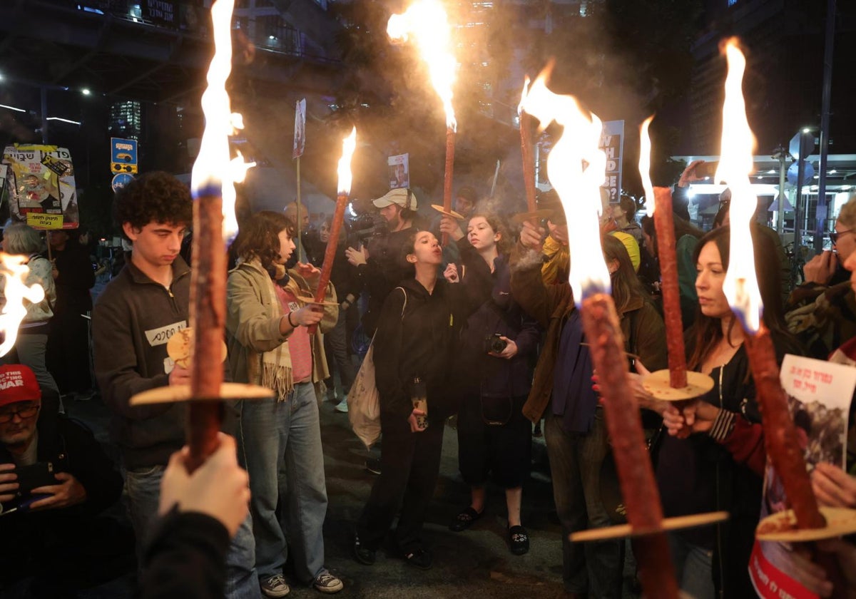 Familiares de los rehenes israelís celebran el acuerdo