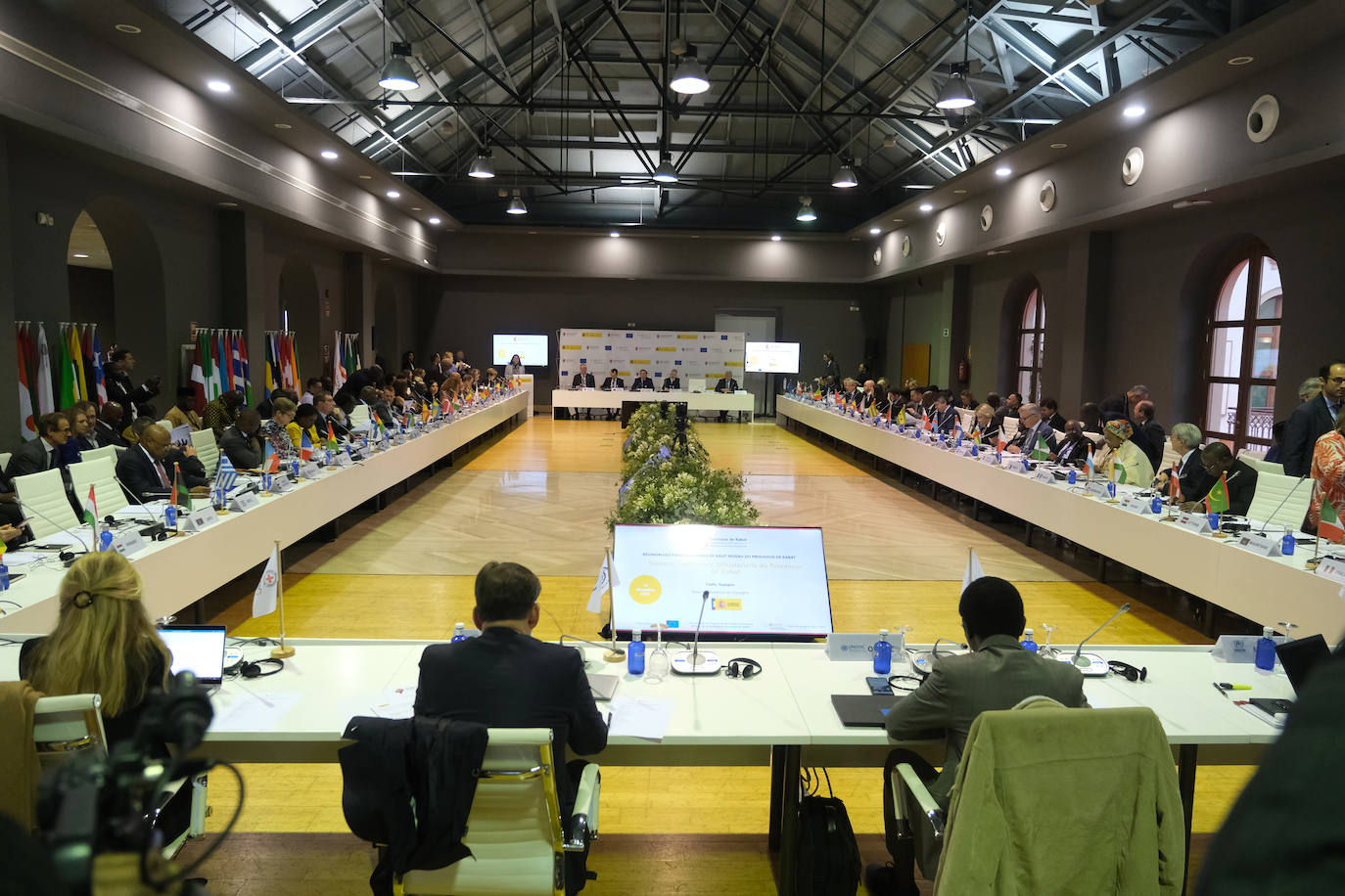 La cumbre en Cádiz del Proceso de Rabat, en imágenes