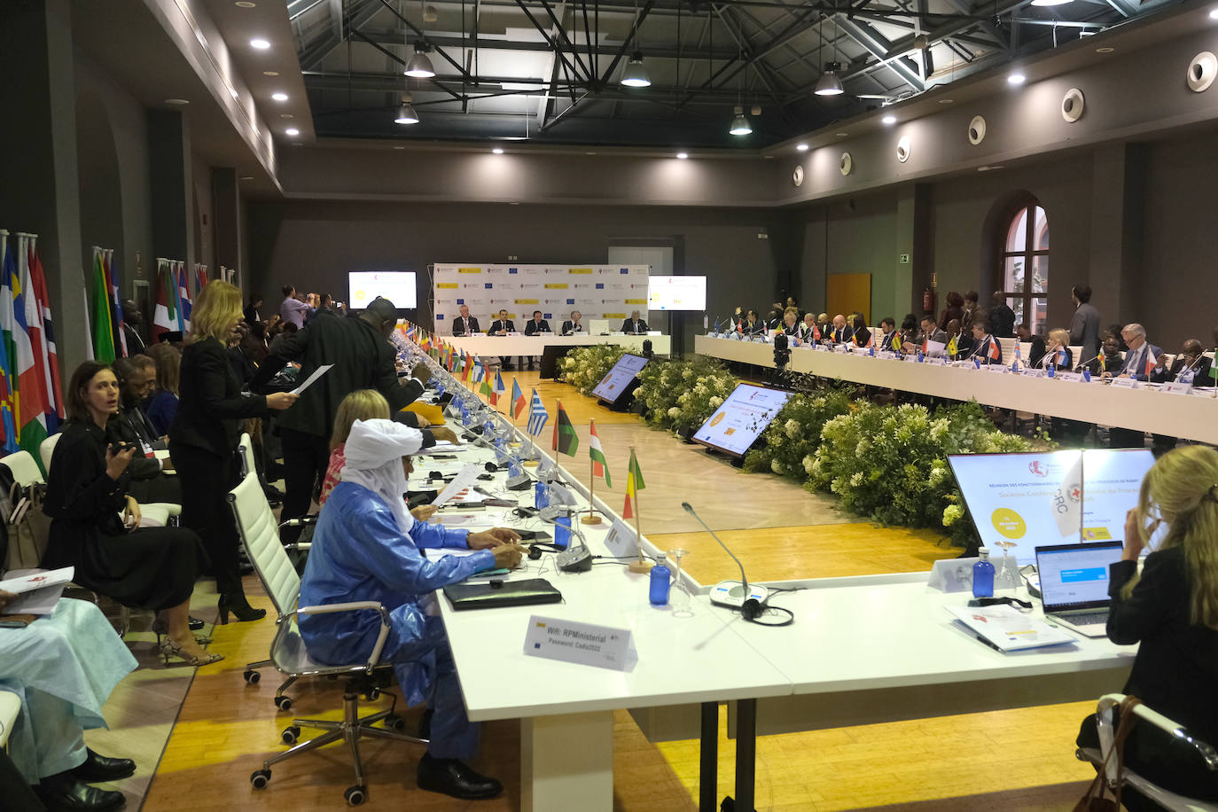 La cumbre en Cádiz del Proceso de Rabat, en imágenes